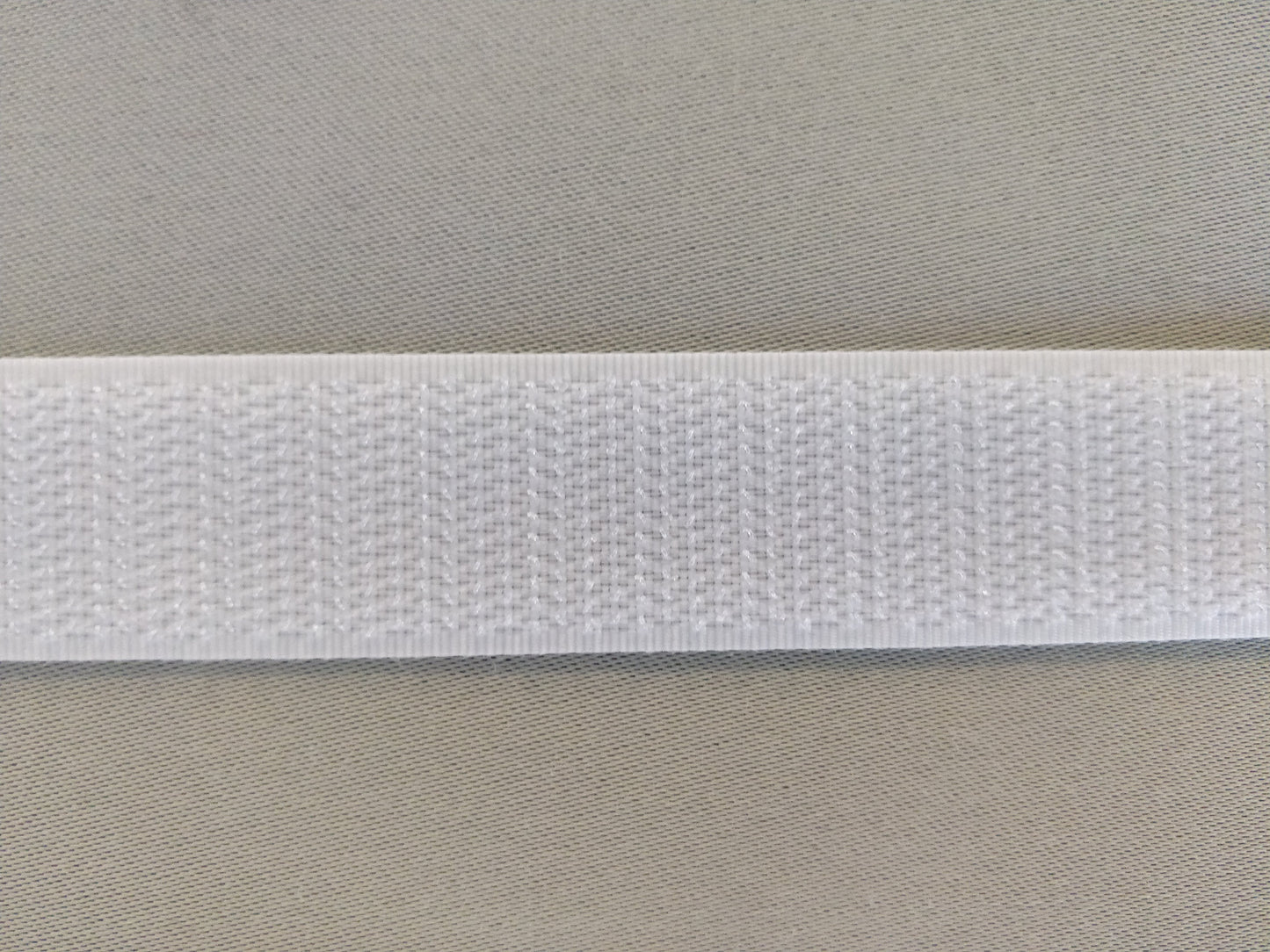 Velcro hanbånd i hvid